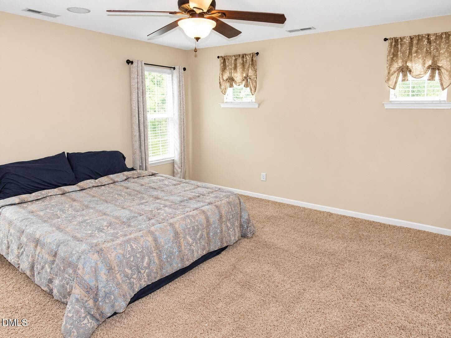 Primary bedroom - 724 Forrest Lane, Creedmoor, NC 27522