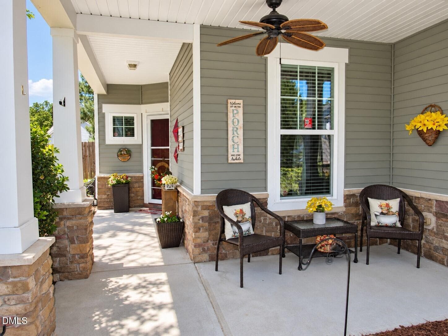 Front porch - 724 Forrest Lane, Creedmoor, NC 27522