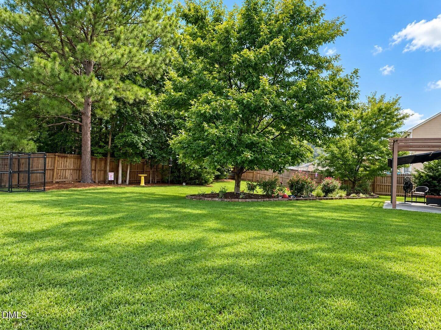 Backyard - 724 Forrest Lane, Creedmoor, NC 27522