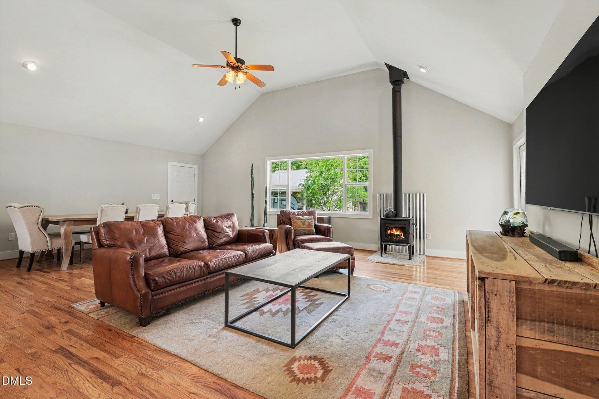 Family Room with Dining area - 6812 Pulley Town Road, Wake Forest, NC 27587