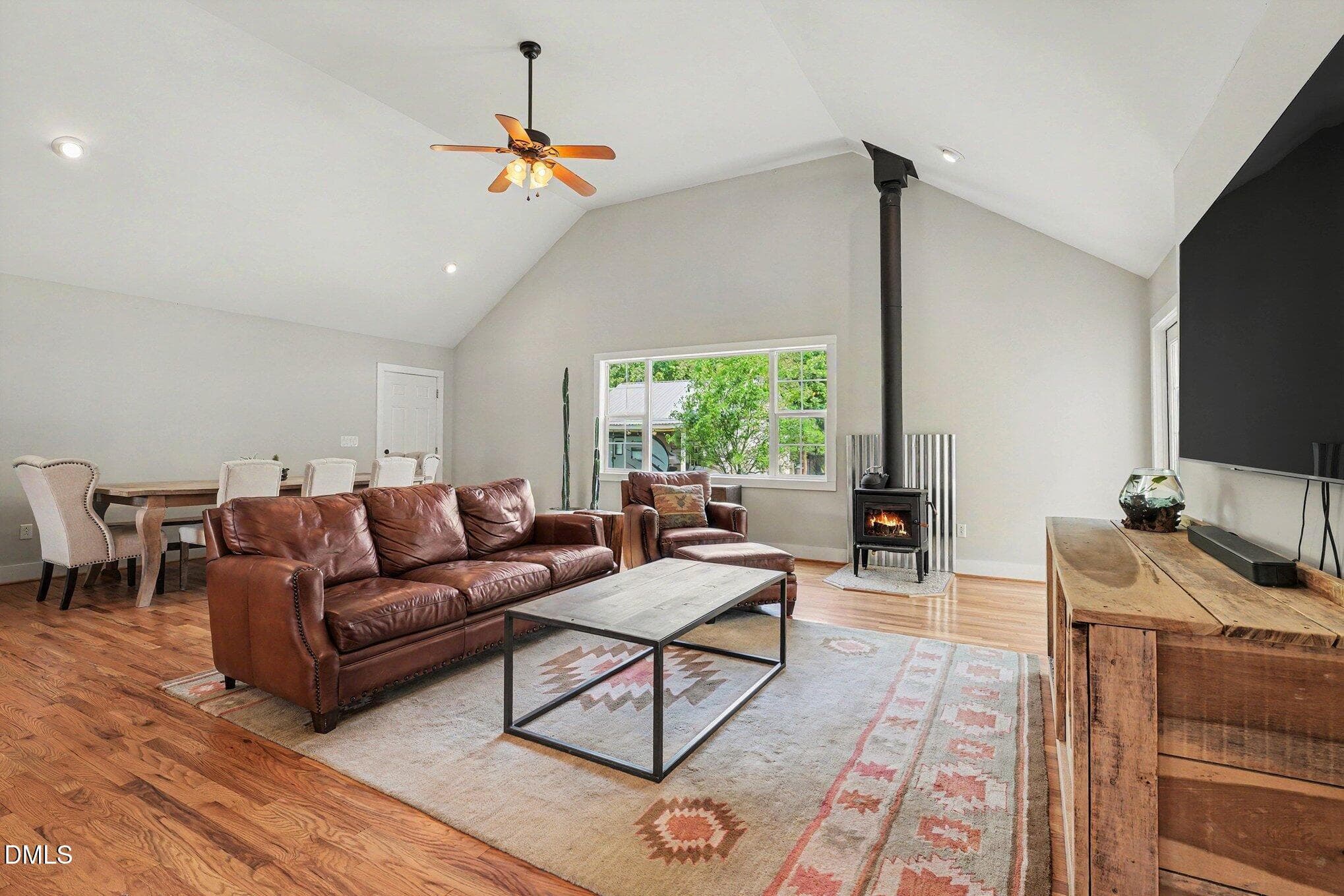 Family Room with Dining area - 6812 Pulley Town Road, Wake Forest, NC 27587