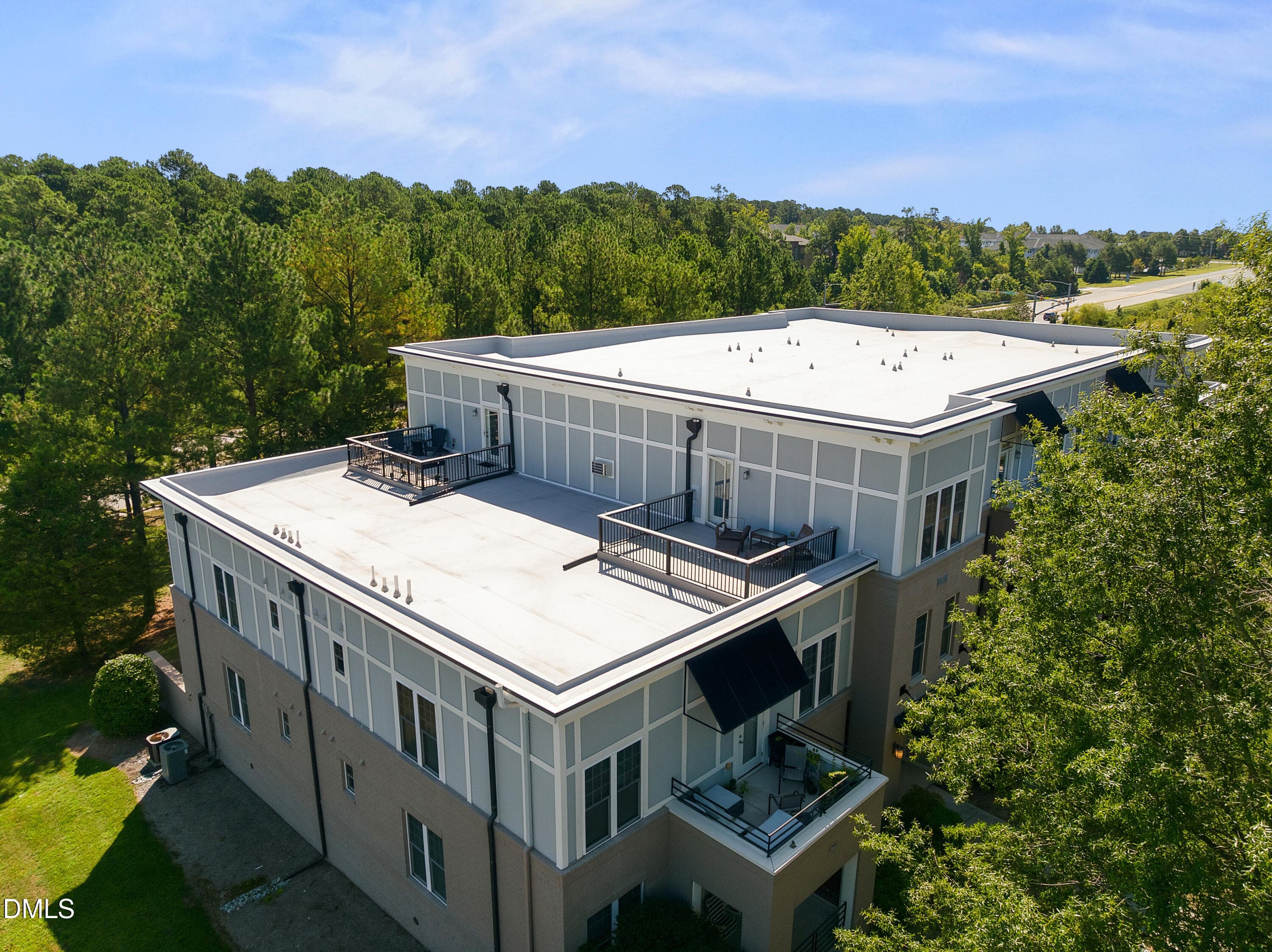 Building Aerial - 501 Finsbury Street Apt 303, Durham, NC 27703, Durham