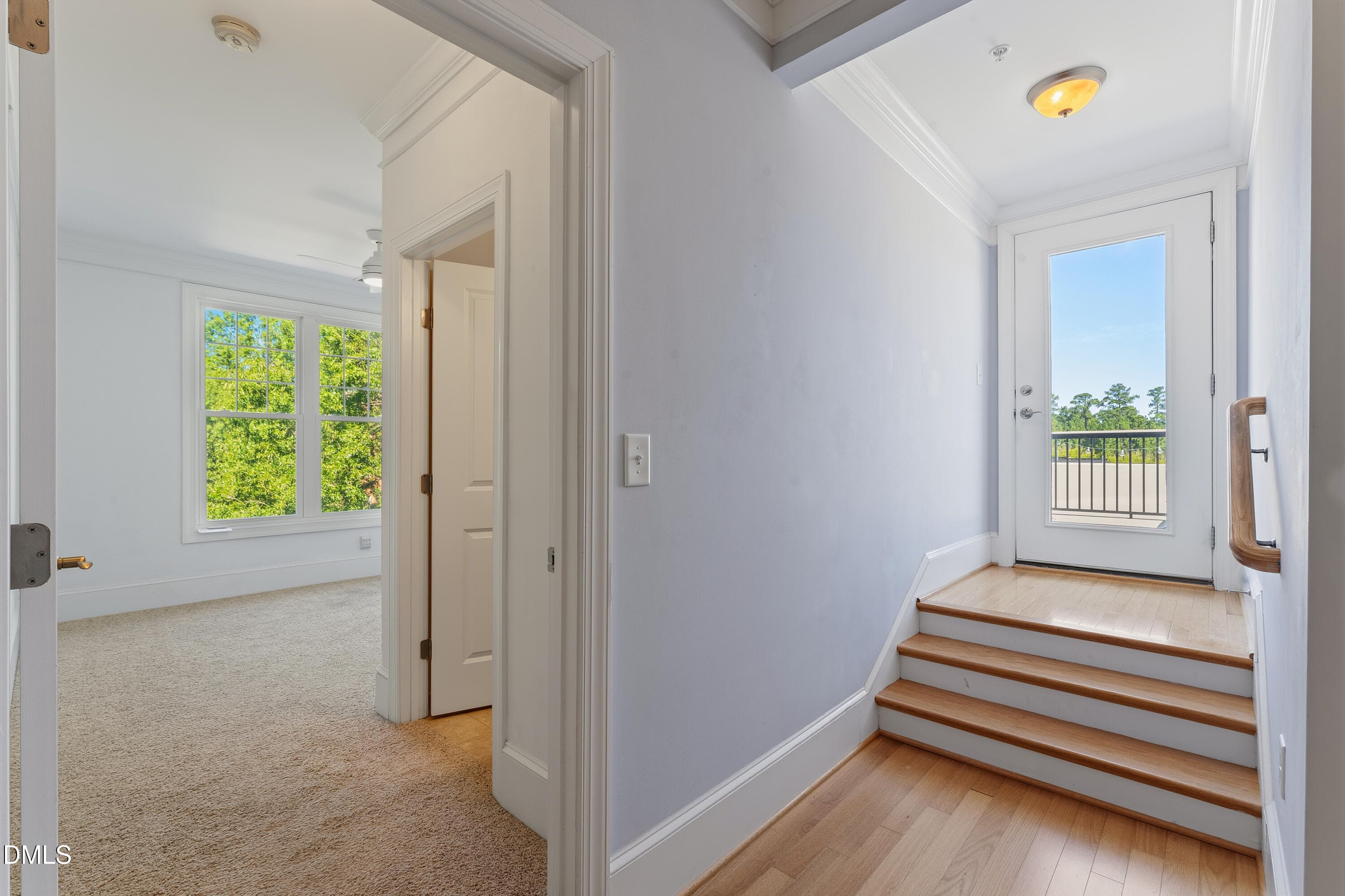 Upper Landing & Terrace Access - 501 Finsbury Street Apt 303, Durham, NC 27703, Durham