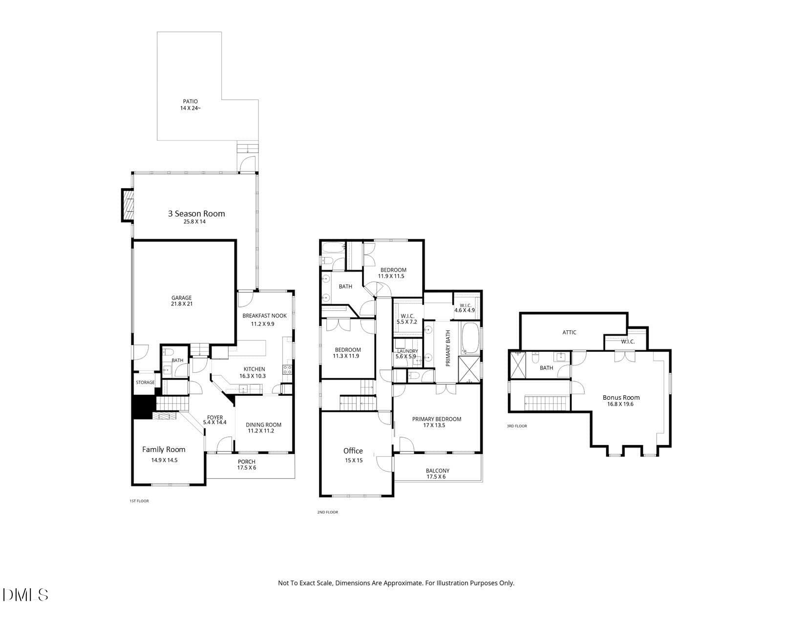 All Floors - 4720 Swordfish Drive, Raleigh, NC 27603, Raleigh
