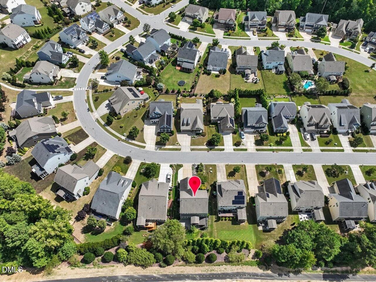 82-Aerial View - 1444 Padstone Drive, Apex, NC 27502, Apex