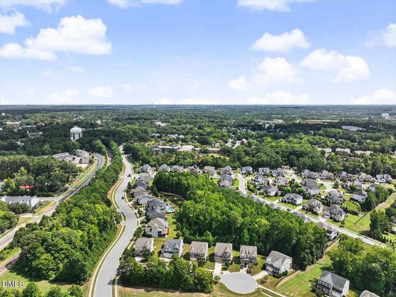87-Aerial View - 1444 Padstone Drive, Apex, NC 27502, Apex