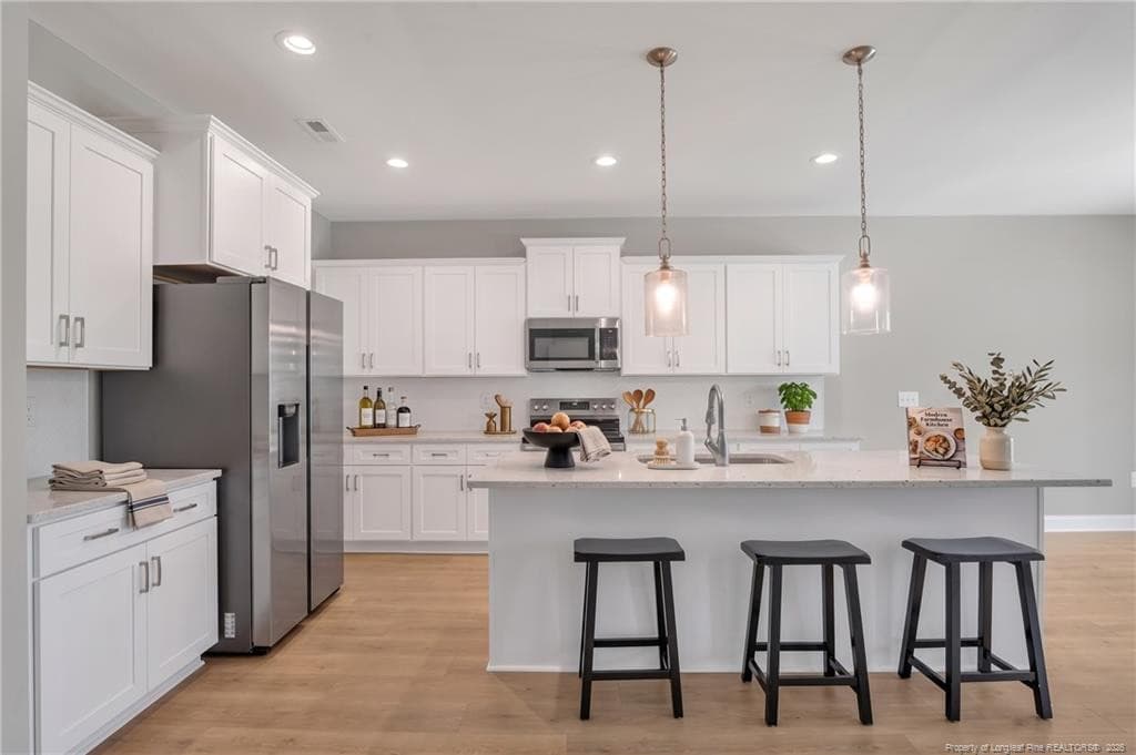 Virtual Staging-Kitchen - 2815 Lemuel Black Road, Bunnlevel, NC 28323