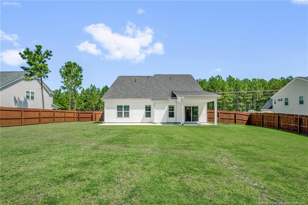 Back yard - 2815 Lemuel Black Road, Bunnlevel, NC 28323