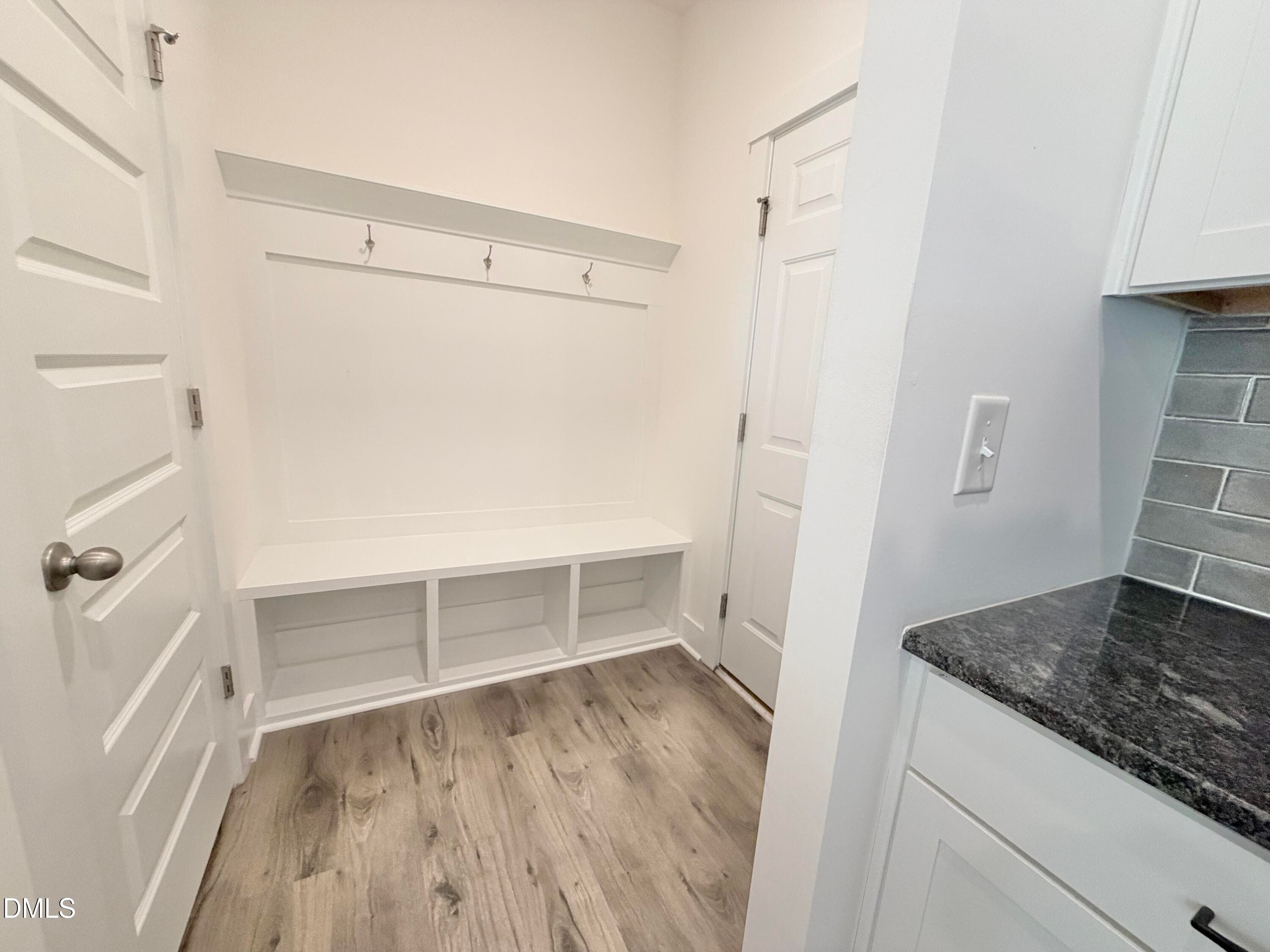 mudroom at garage - 497 Clark Creek Lane, Cary, NC 27519, Cary