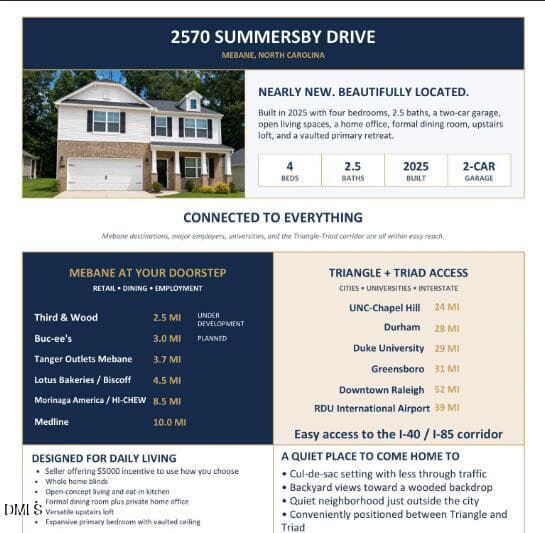 Screenshot 2026-09-09 100233 - 2570 Summersby Drive, Mebane, NC 27302, Mebane