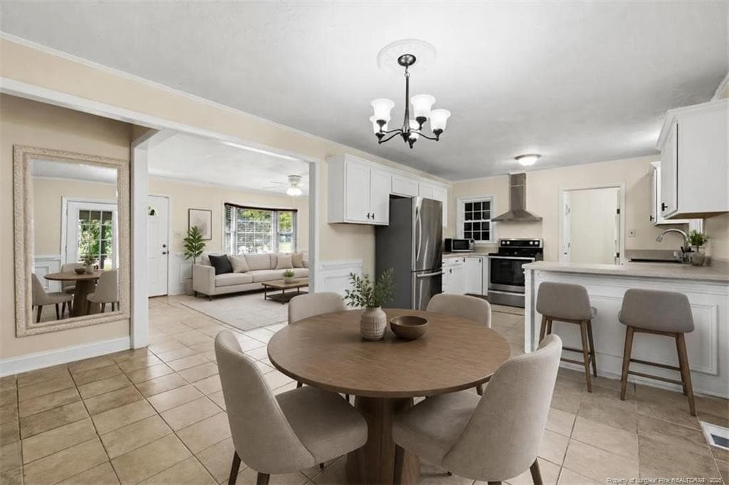 Virtually staged - 263 Brewster Drive, Fayetteville, NC 28303, Fayetteville