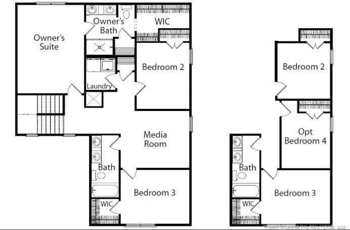 2nd floor - may vary - 127 Ambrosia (Lot 8) Way, Bunnlevel, NC 28323