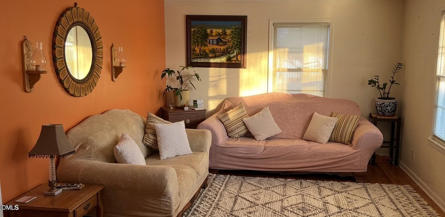 living room - 2201 Valiant Street, Raleigh, NC 27610