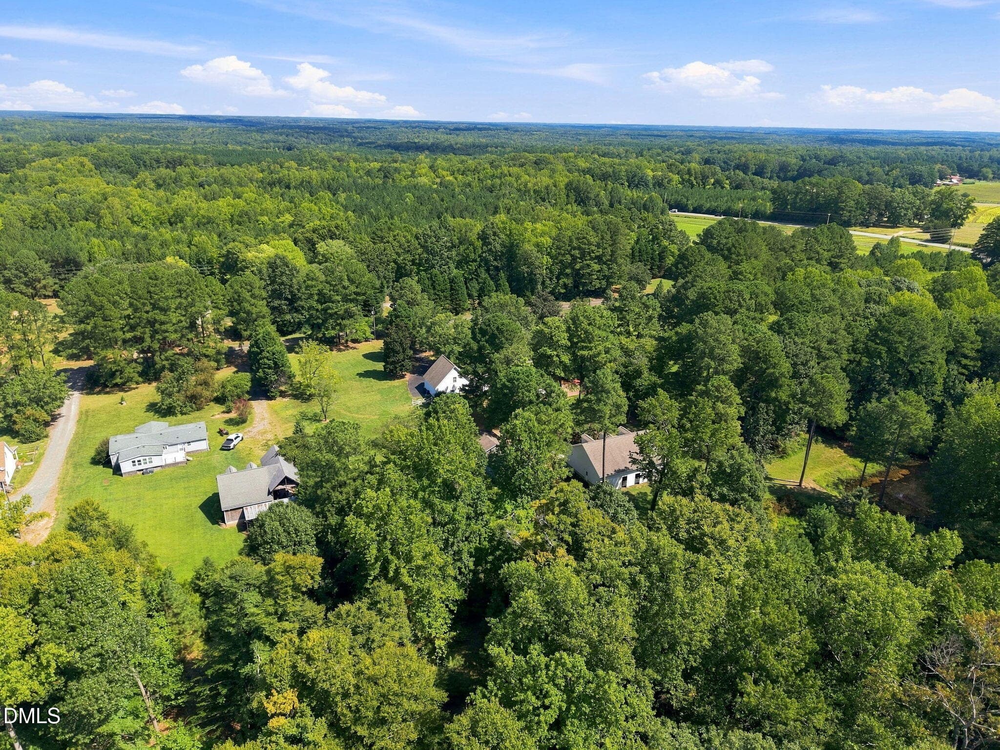 Aerial - 3590 Tom Hunt Road, Oxford, NC 27565