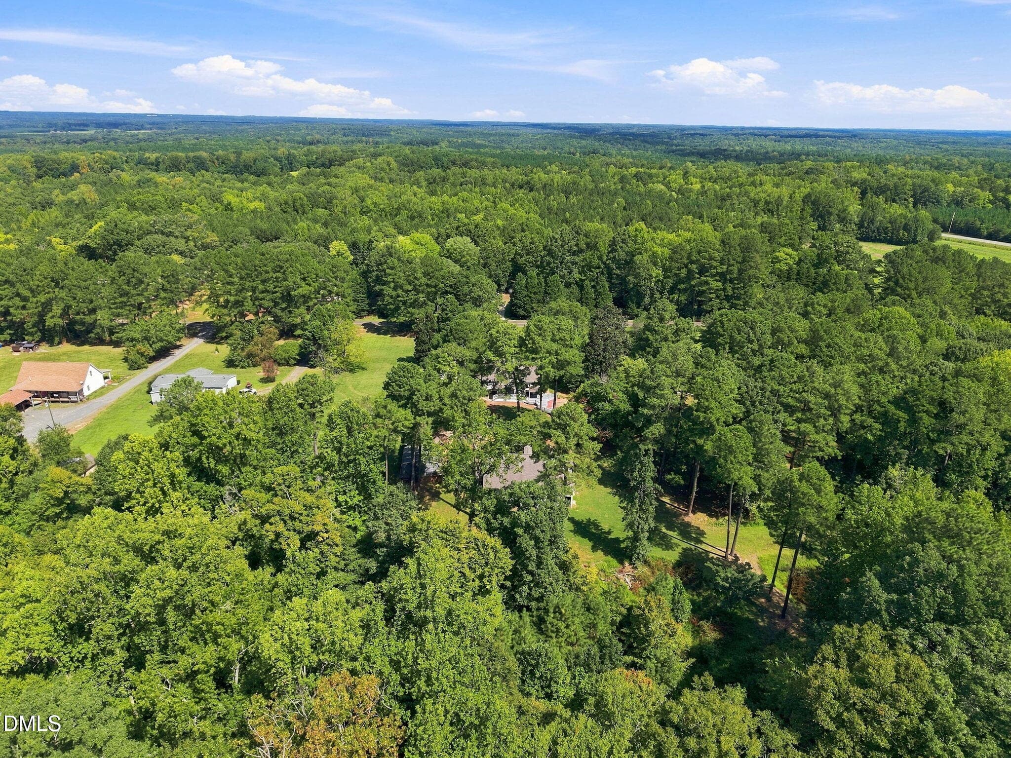 Aerial - 3590 Tom Hunt Road, Oxford, NC 27565