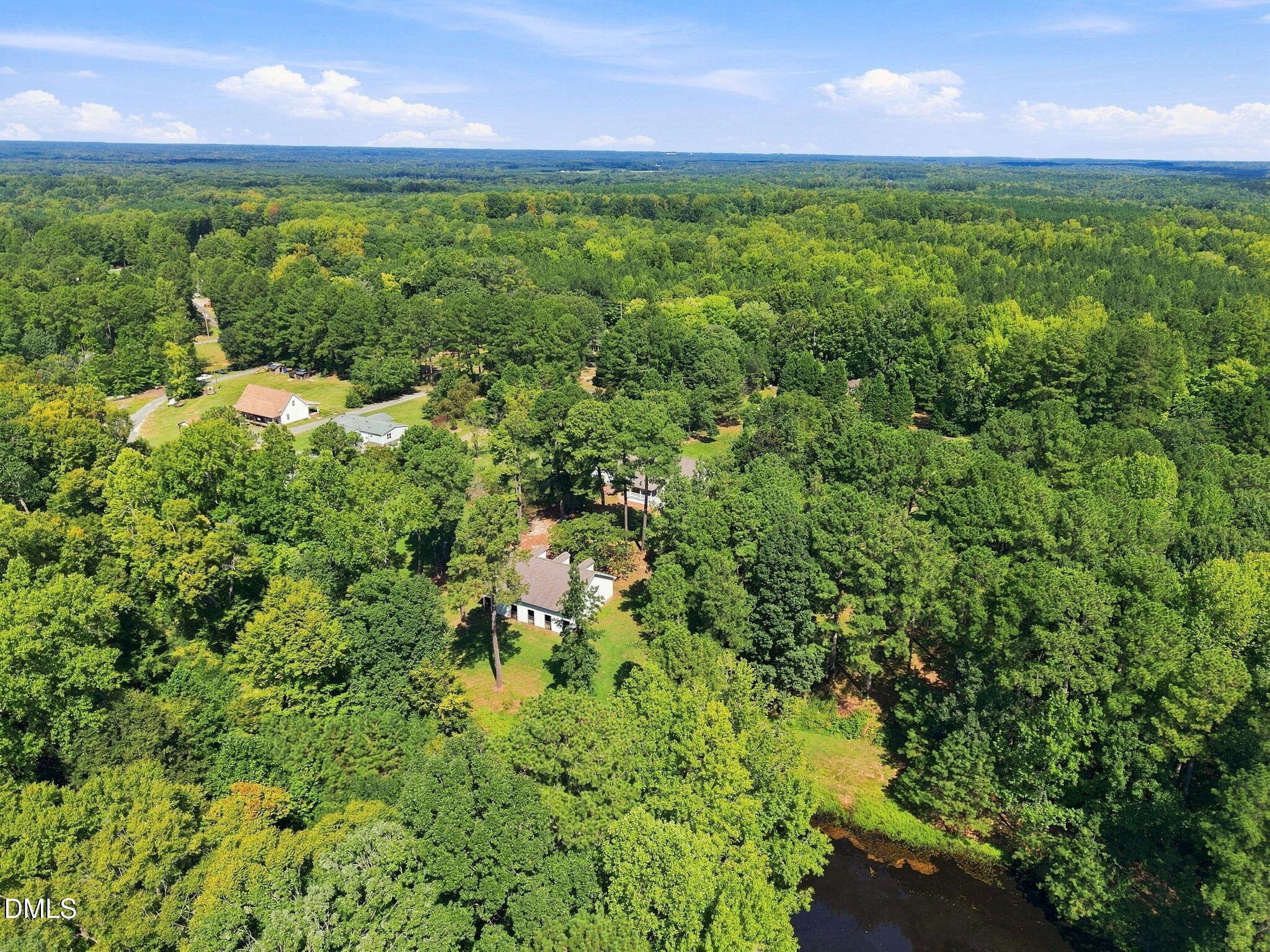 Aerial - 3590 Tom Hunt Road, Oxford, NC 27565