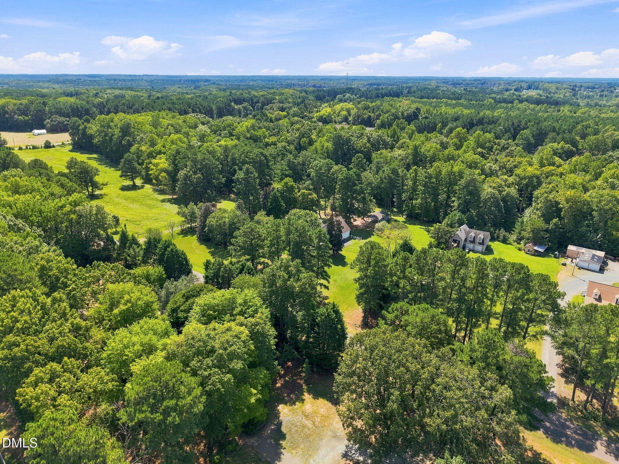 Aerial - 3590 Tom Hunt Road, Oxford, NC 27565