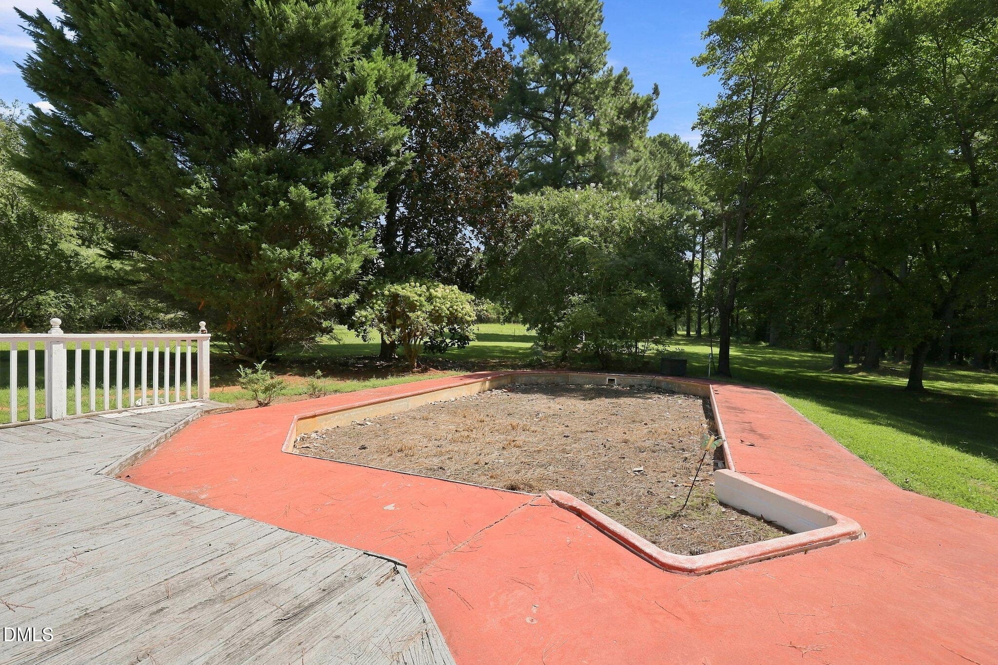 Backyard - 3590 Tom Hunt Road, Oxford, NC 27565