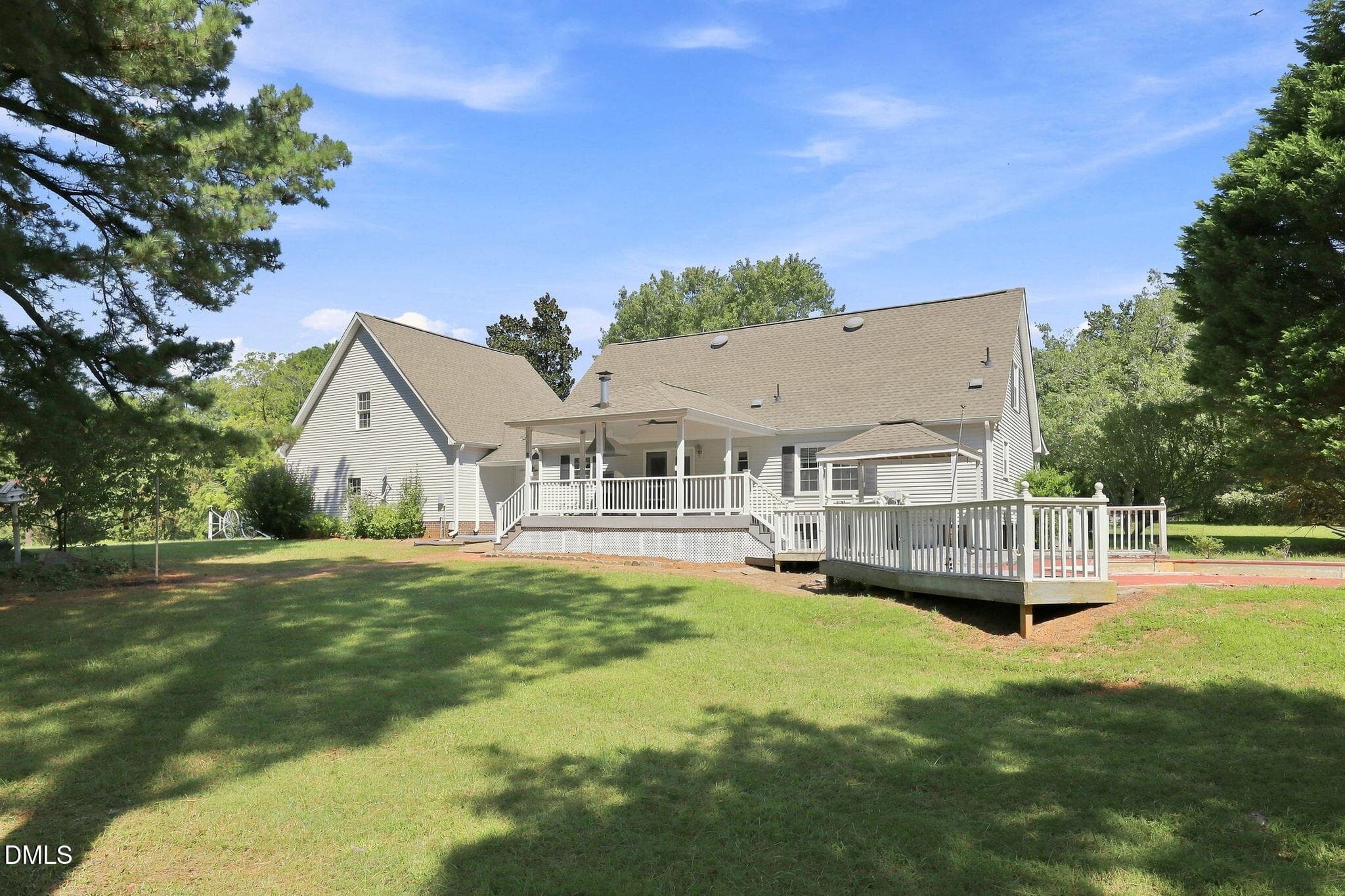 Rear view - 3590 Tom Hunt Road, Oxford, NC 27565
