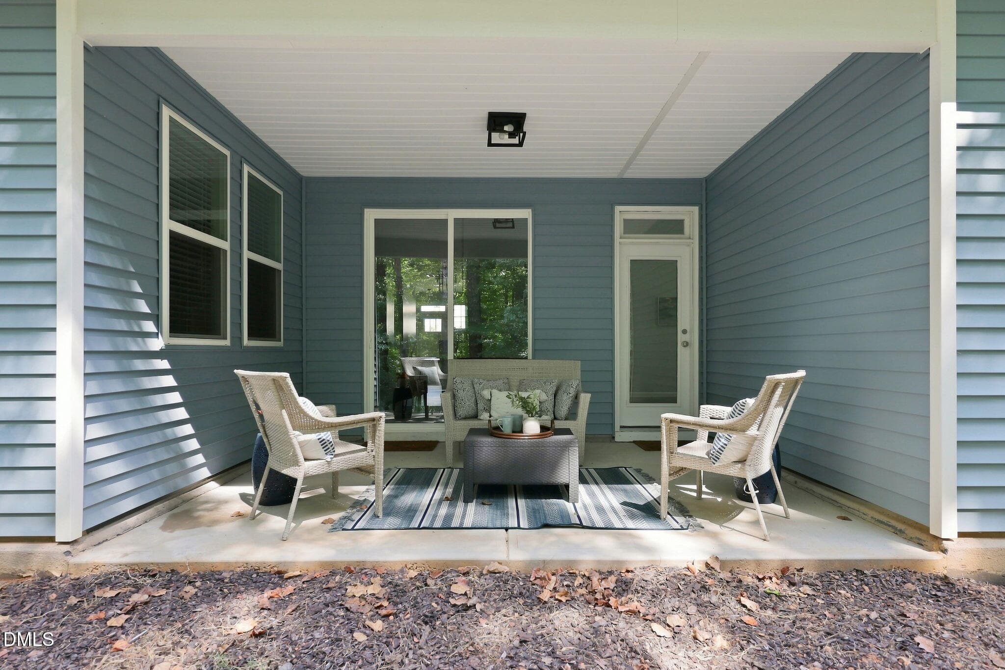 Back covered patio - 308 Everly Mist Way, Wake Forest, NC 27587, Wake Forest
