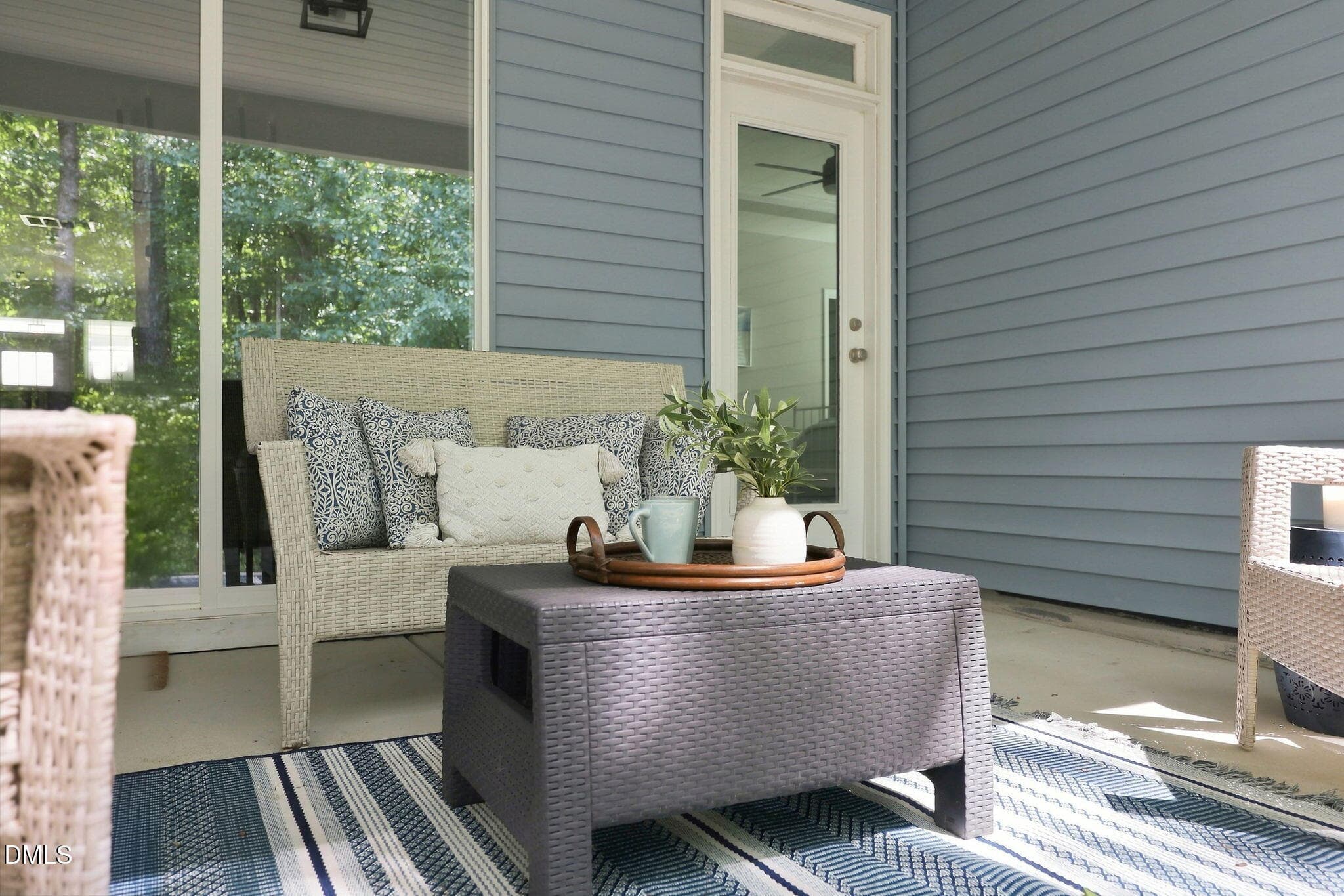 Back covered patio - 308 Everly Mist Way, Wake Forest, NC 27587, Wake Forest
