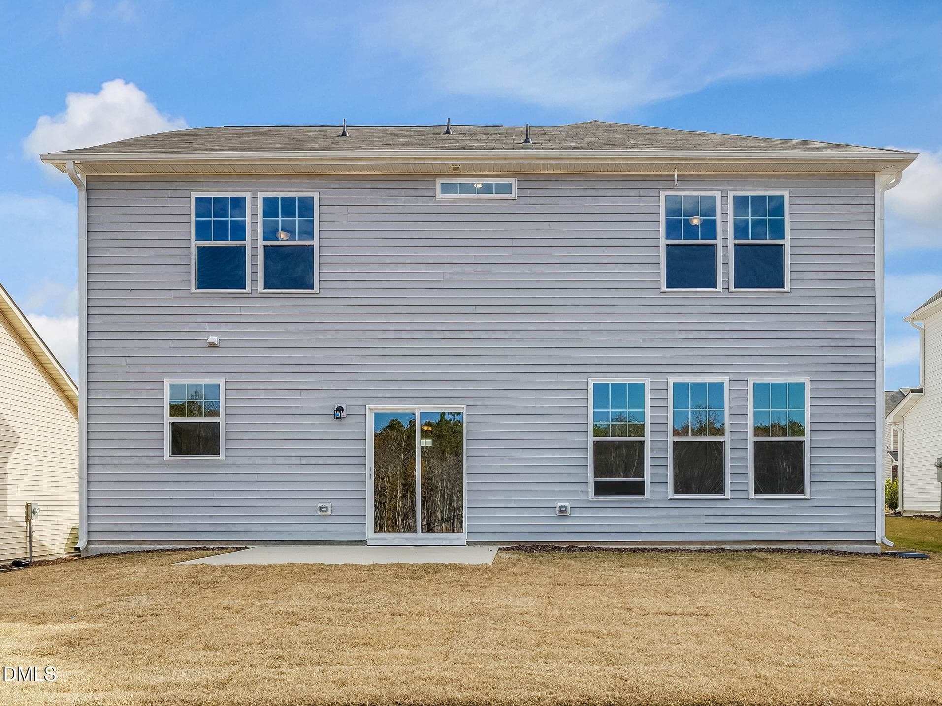 Back of Home - 718 Old Station Point, Angier, NC 27501, Angier