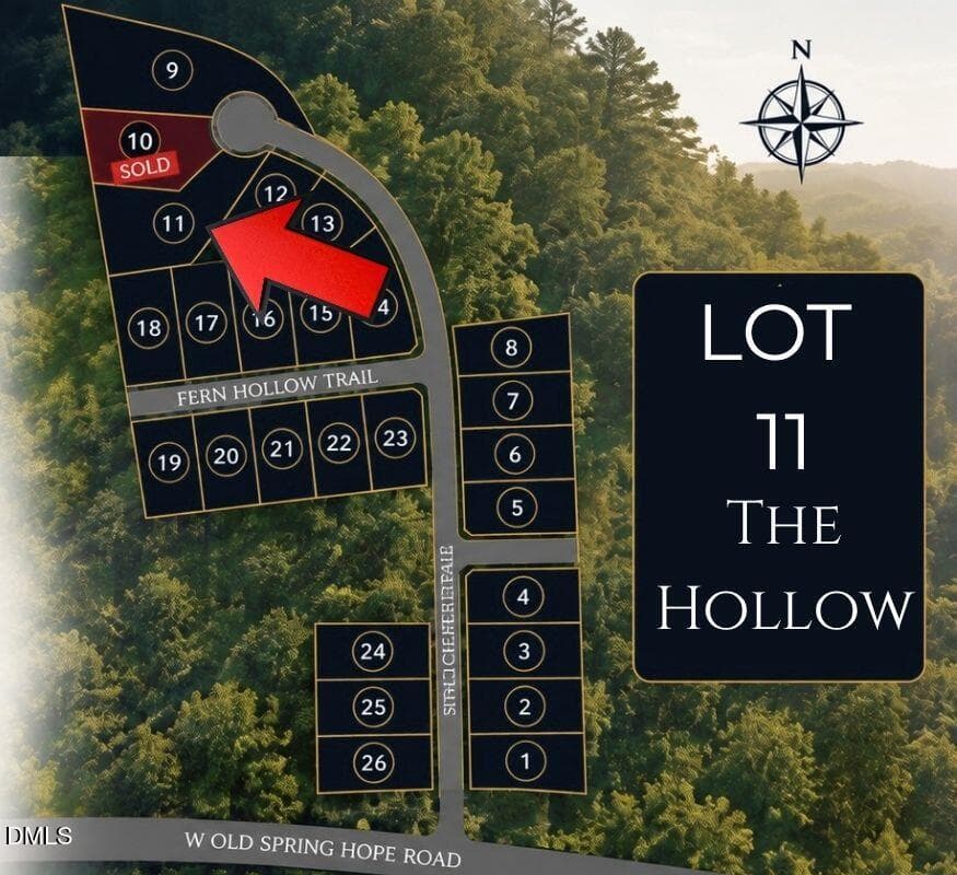 Lot 11 - Lot 11 Hope Creek Trail, Spring Hope, NC 27882