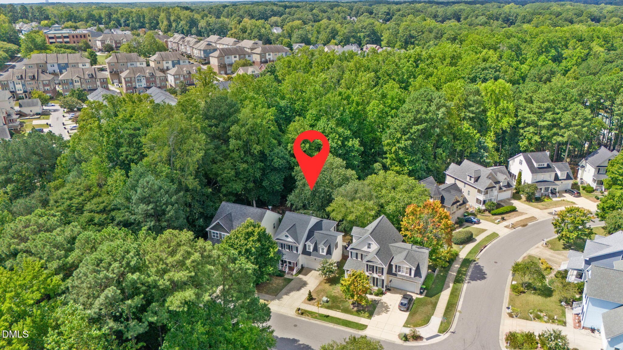 Aerial View - 1004 Town Side Drive, Apex, NC 27502, Apex