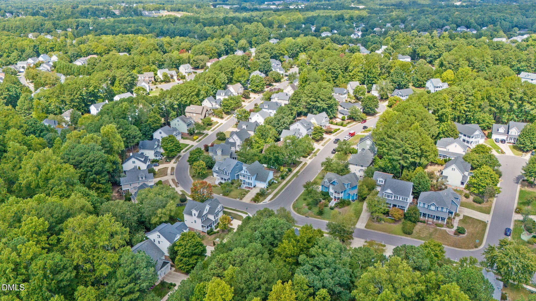 Aerial View - 1004 Town Side Drive, Apex, NC 27502, Apex