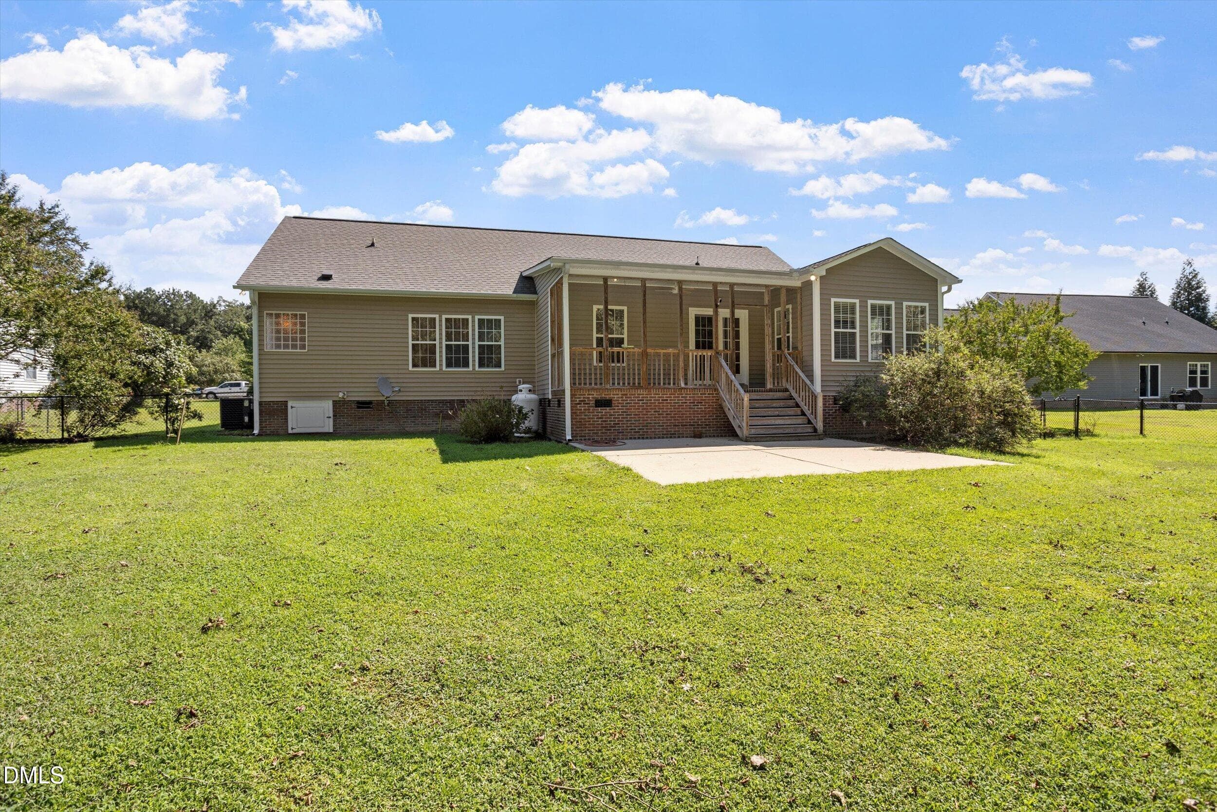 Rear Elevation - 436 Olivia Way, Selma, NC 27576, Selma