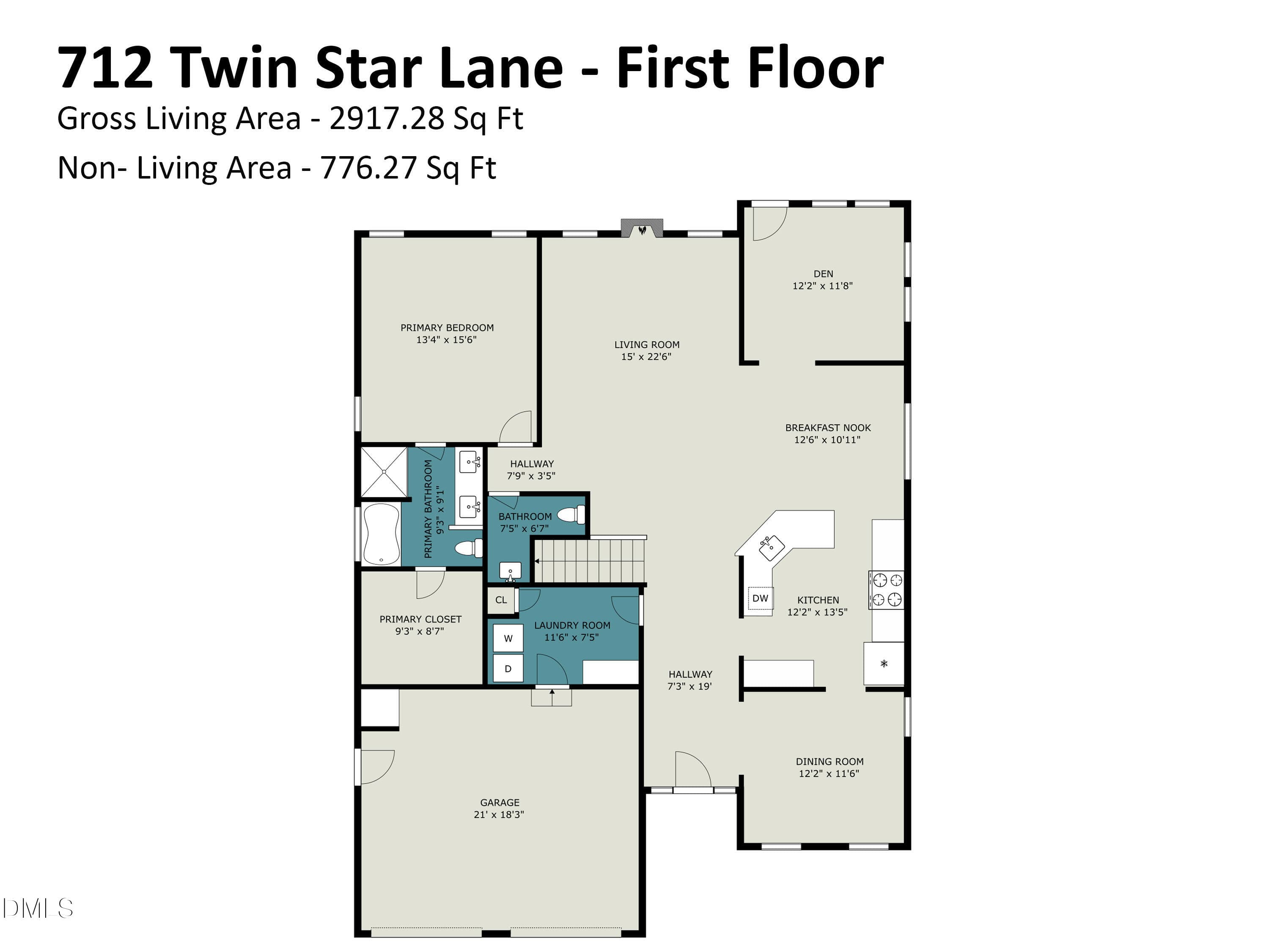 First Floor - 712 Twin Star Lane, Knightdale, NC 27545, Knightdale