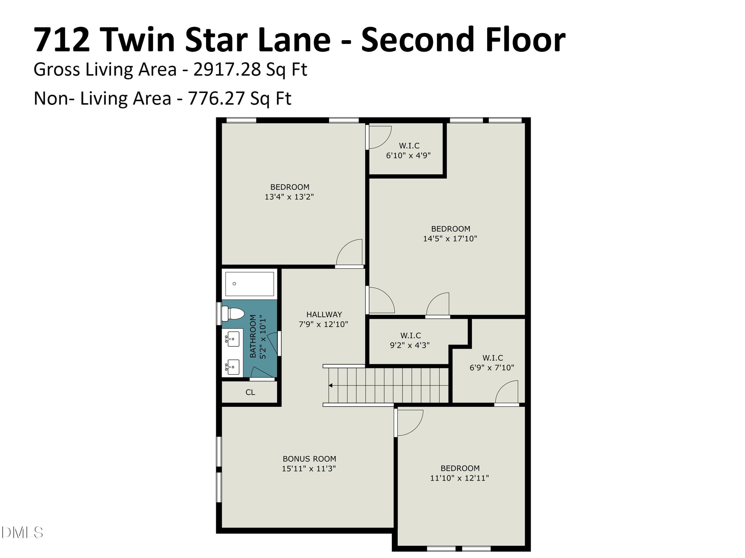 Second Floor - 712 Twin Star Lane, Knightdale, NC 27545, Knightdale