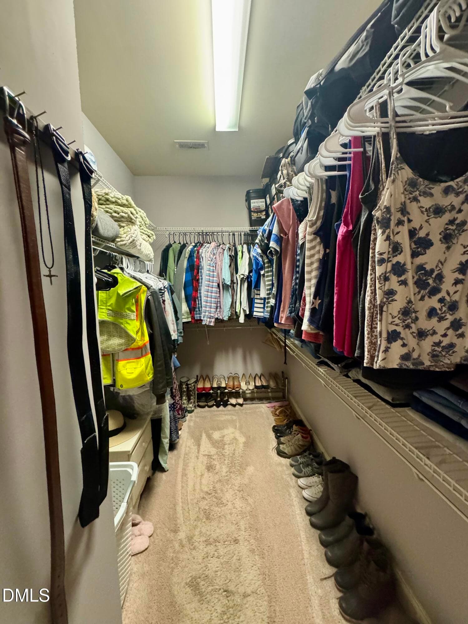 pic primary closet - 136 Kenneth Lane, Willow Springs, NC 27592, Willow Springs