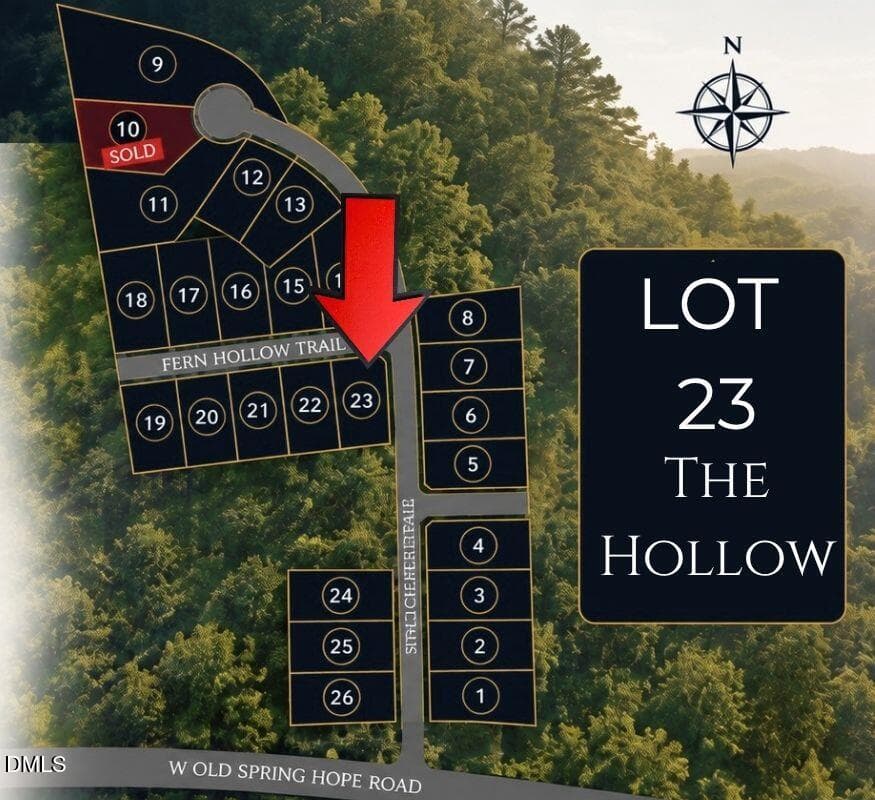 Lot 23 - Lot 23 Fern Hollow Trail, Spring Hope, NC 27882