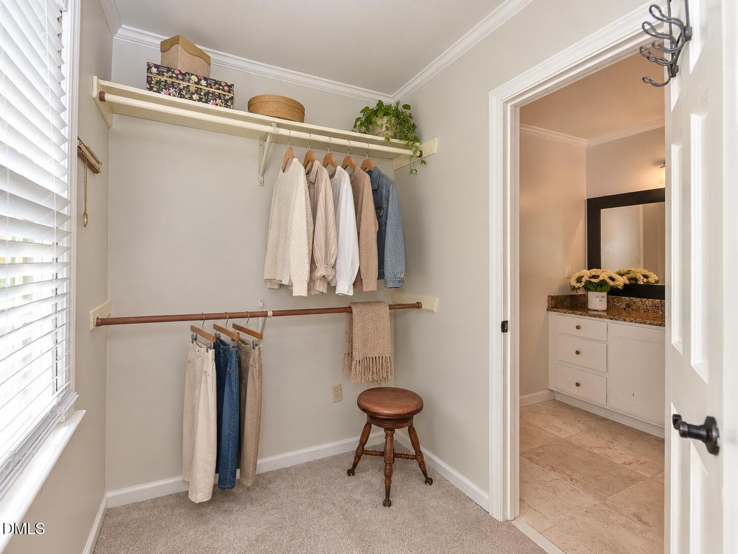 Primary Bedroom Closet - 5674 Hamstead Crossing, Raleigh, NC 27612, Raleigh