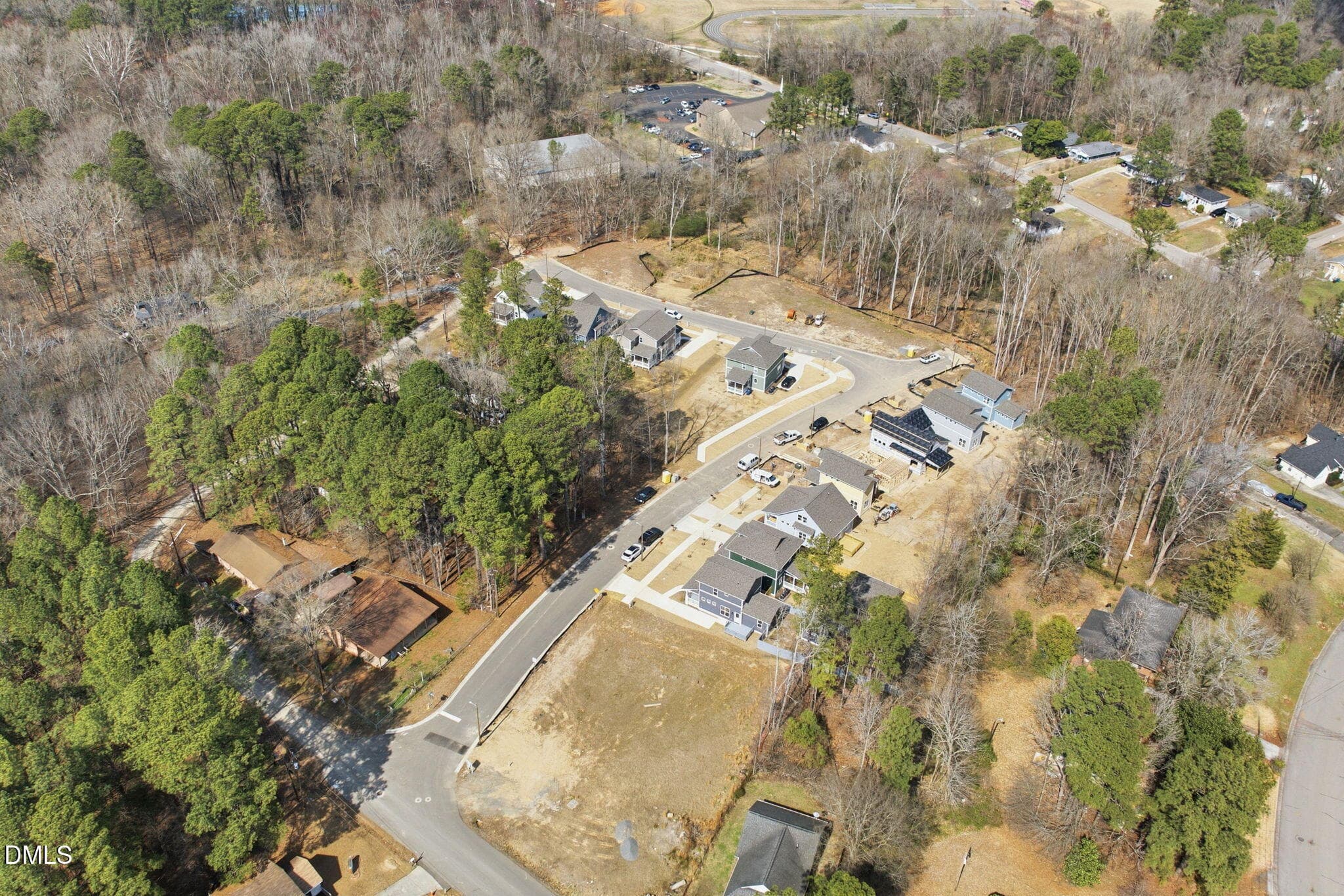 Aerial of neighborhood - 592 Hemlock Avenue, Durham, NC 27707, Durham