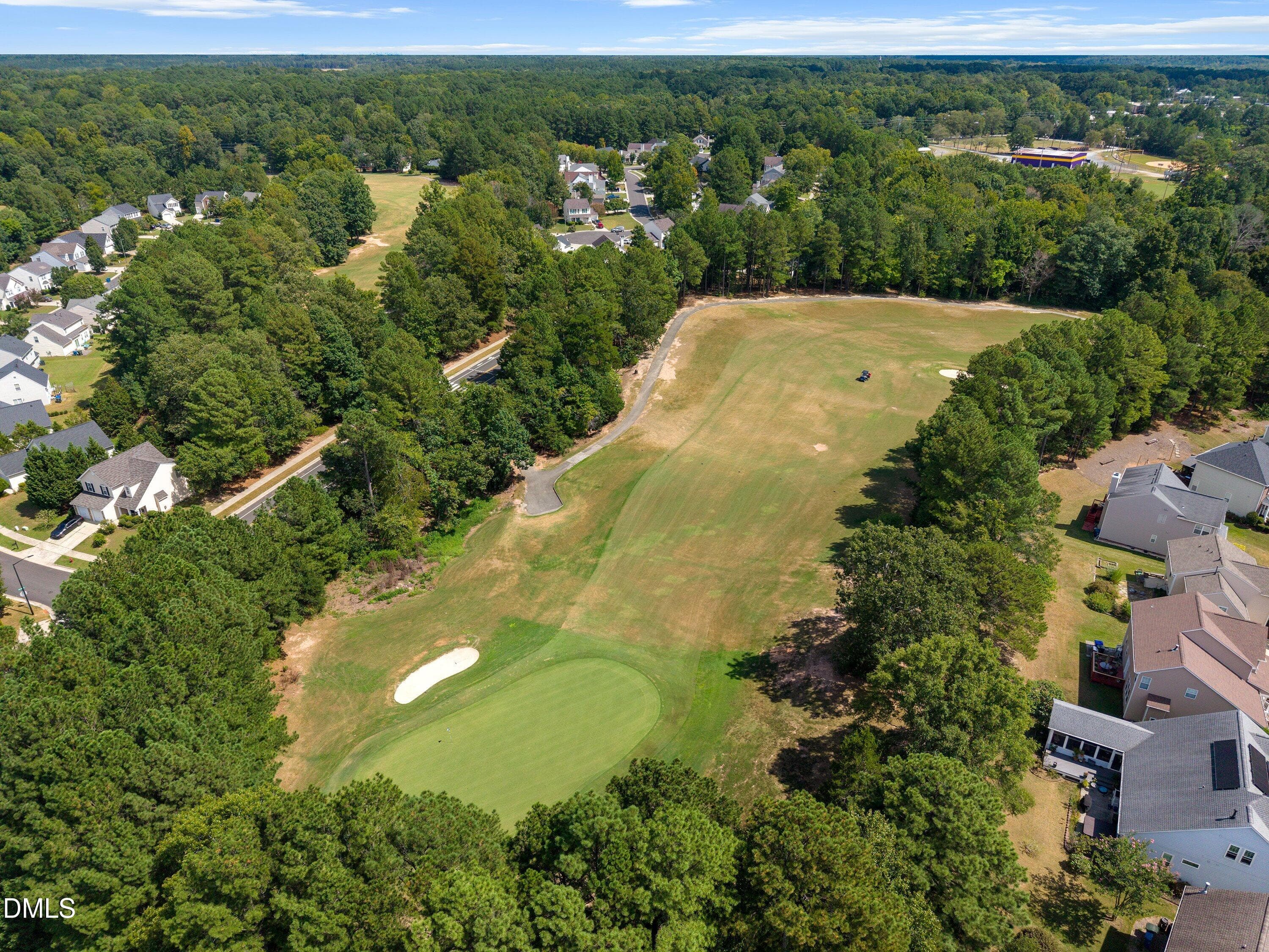 backs to 4th golf course hole - 107 Stoney Drive, Durham, NC 27703, Durham
