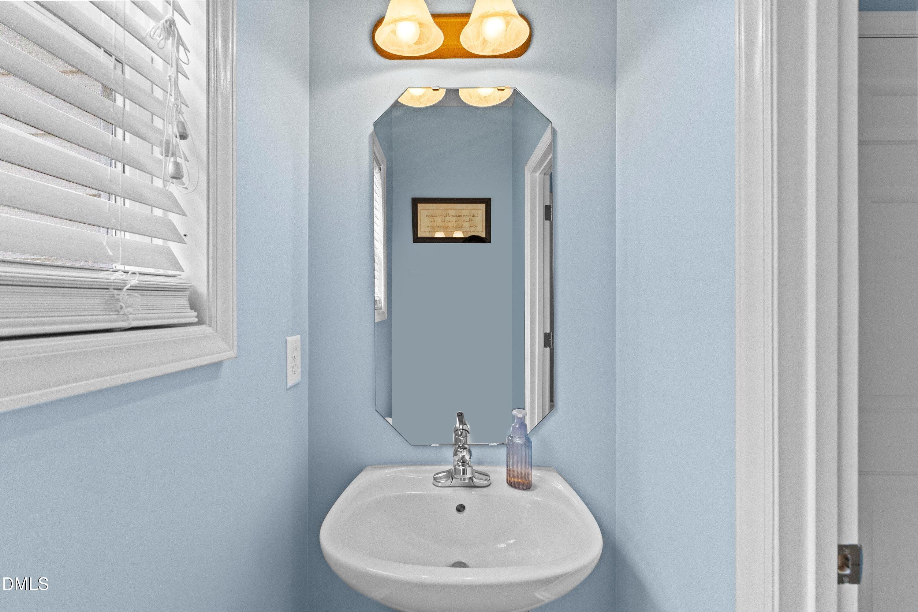 Powder Room bathroom - 107 Stoney Drive, Durham, NC 27703, Durham