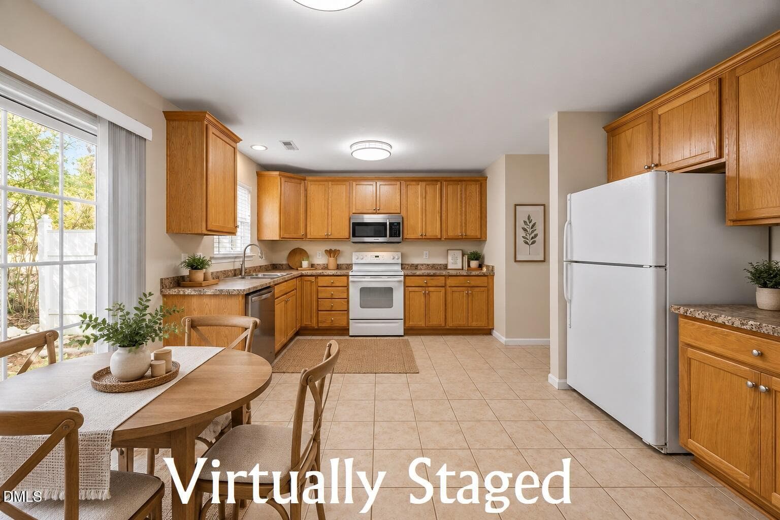 Kitchen - virtually staged - 1327 Legacy Greene Avenue, Wake Forest, NC 27587, Wake Forest
