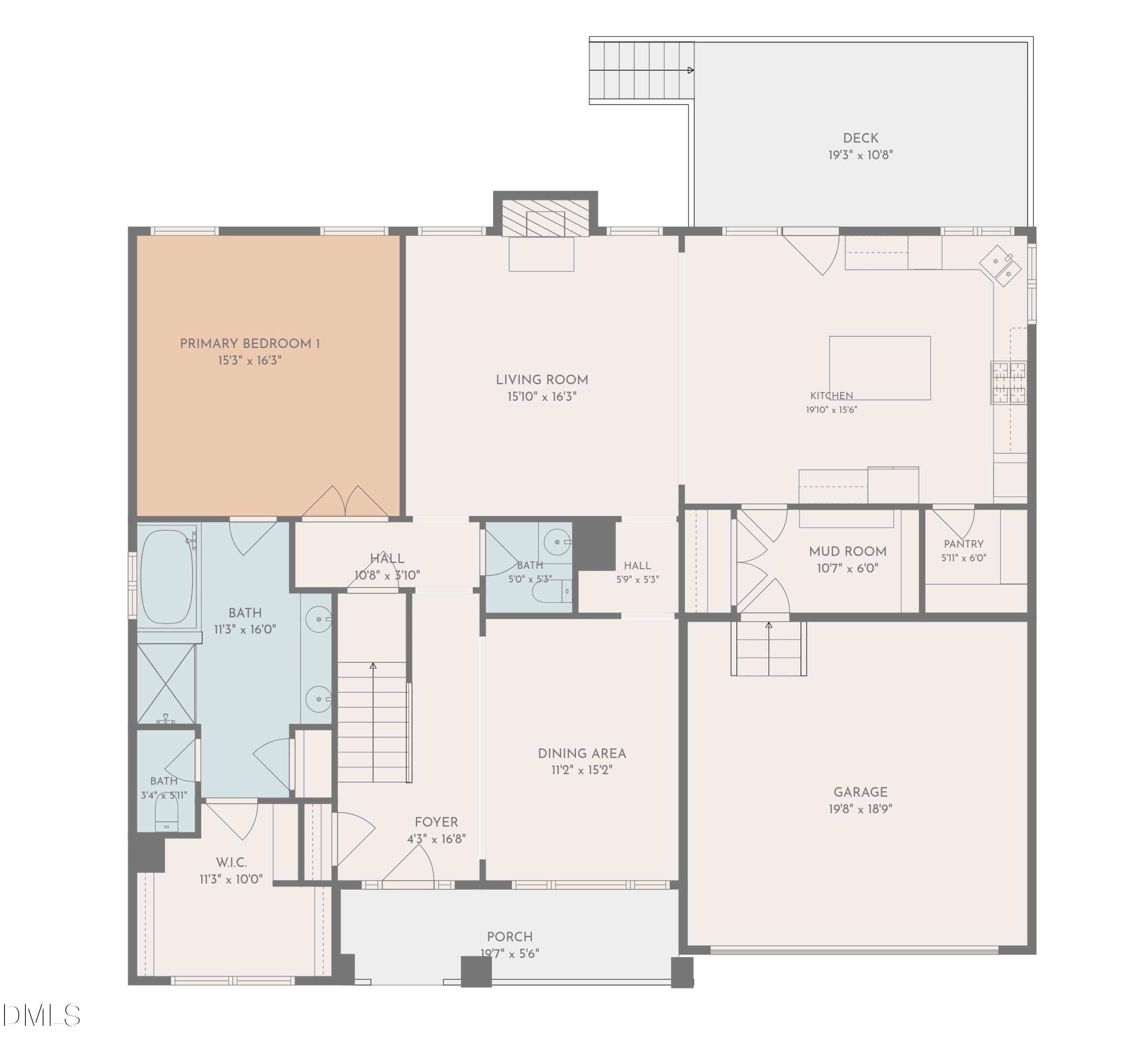 First Floor - 1804 Yates Wheel Way, Raleigh, NC 27606, Raleigh