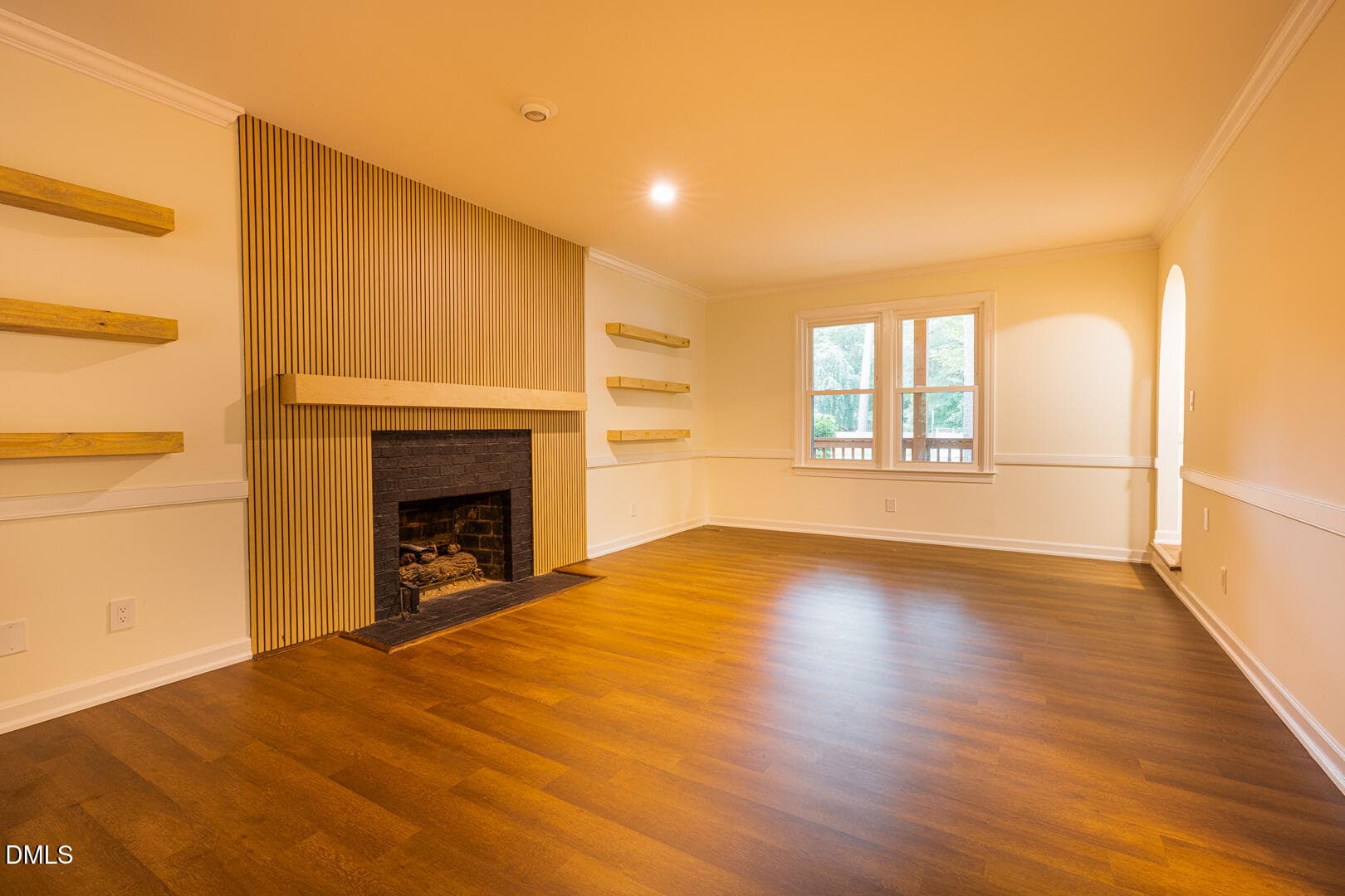 003_Family_room_fireplace_hero - 6609 Rainwater Road, Raleigh, NC 27615, Raleigh