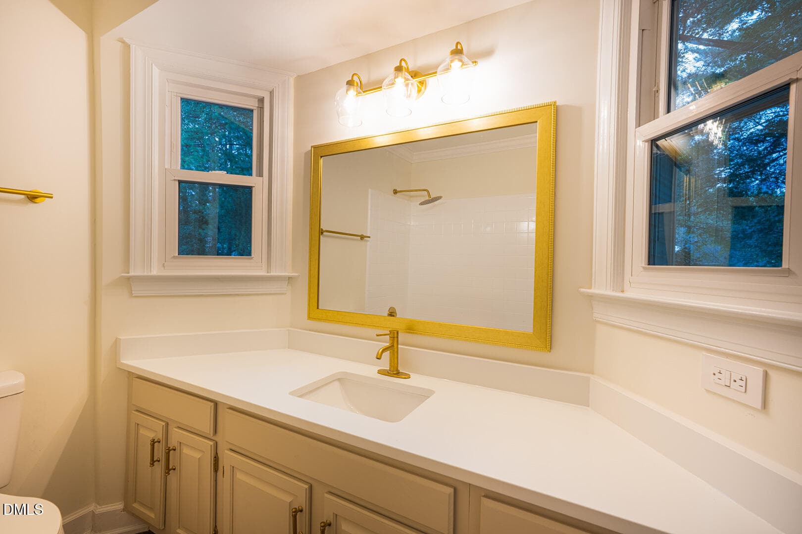 026_Hall_bath_vanity - 6609 Rainwater Road, Raleigh, NC 27615, Raleigh