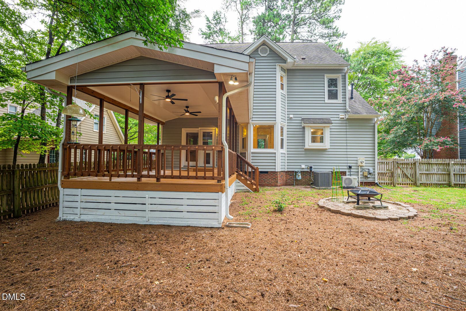 034_Rear_exterior_covered_deck - 6609 Rainwater Road, Raleigh, NC 27615, Raleigh