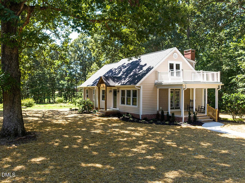 51 8375_SylvanRd Drone1_MLS - 8375 Sylvan Road, Liberty, NC 27298