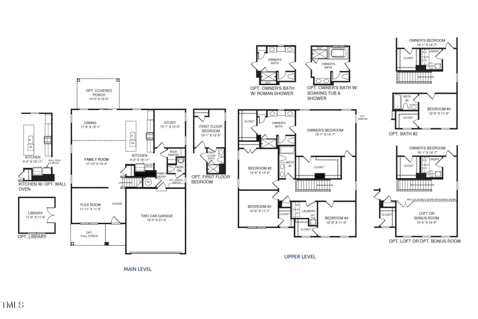 02b Hudson Floorplan - 909 Walker Ridge Way, Willow Springs, NC 27592, Willow Springs