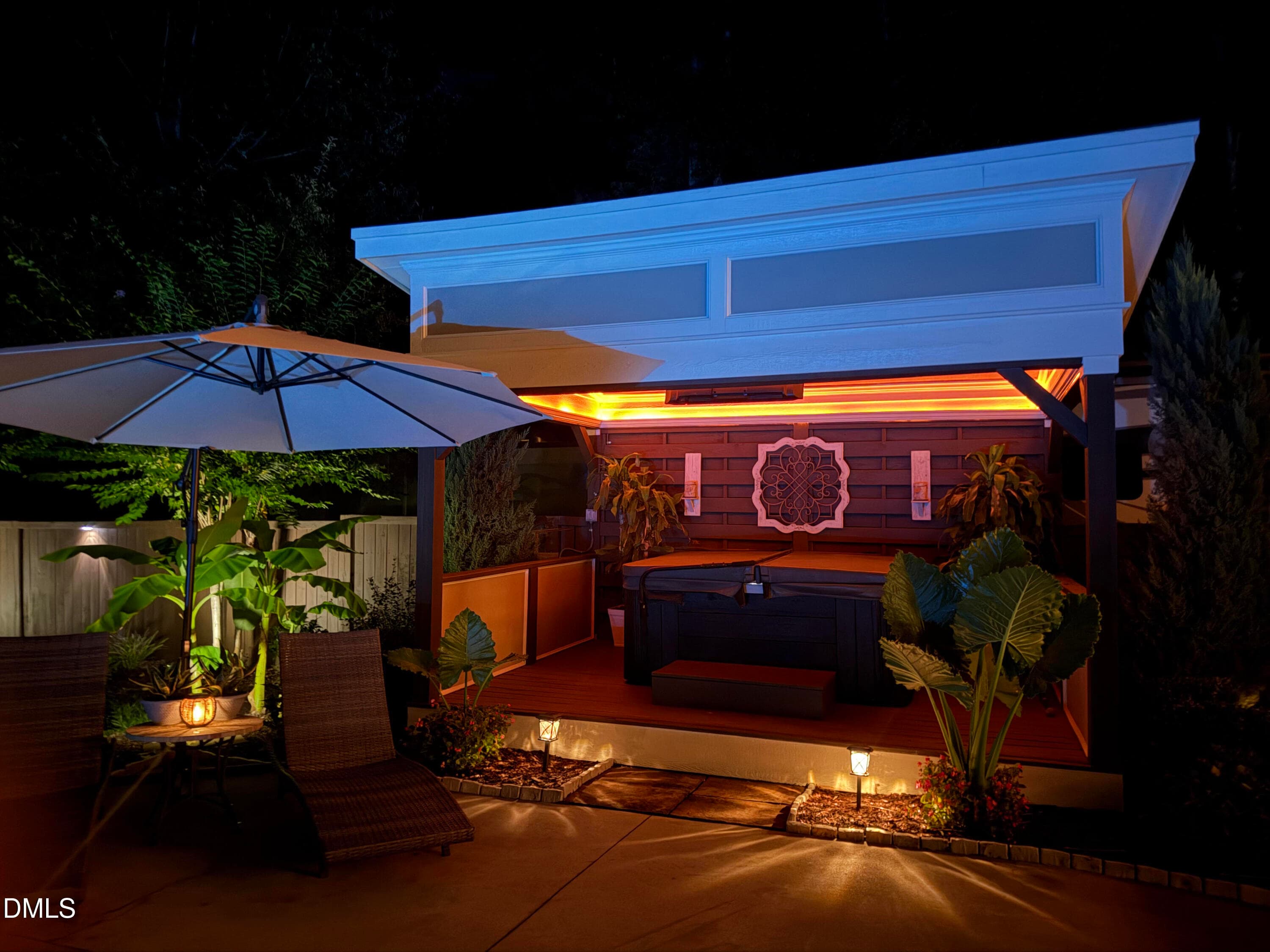 Hot Tub Cabana (1) - 16021 New Light Road, Wake Forest, NC 27587, Wake Forest