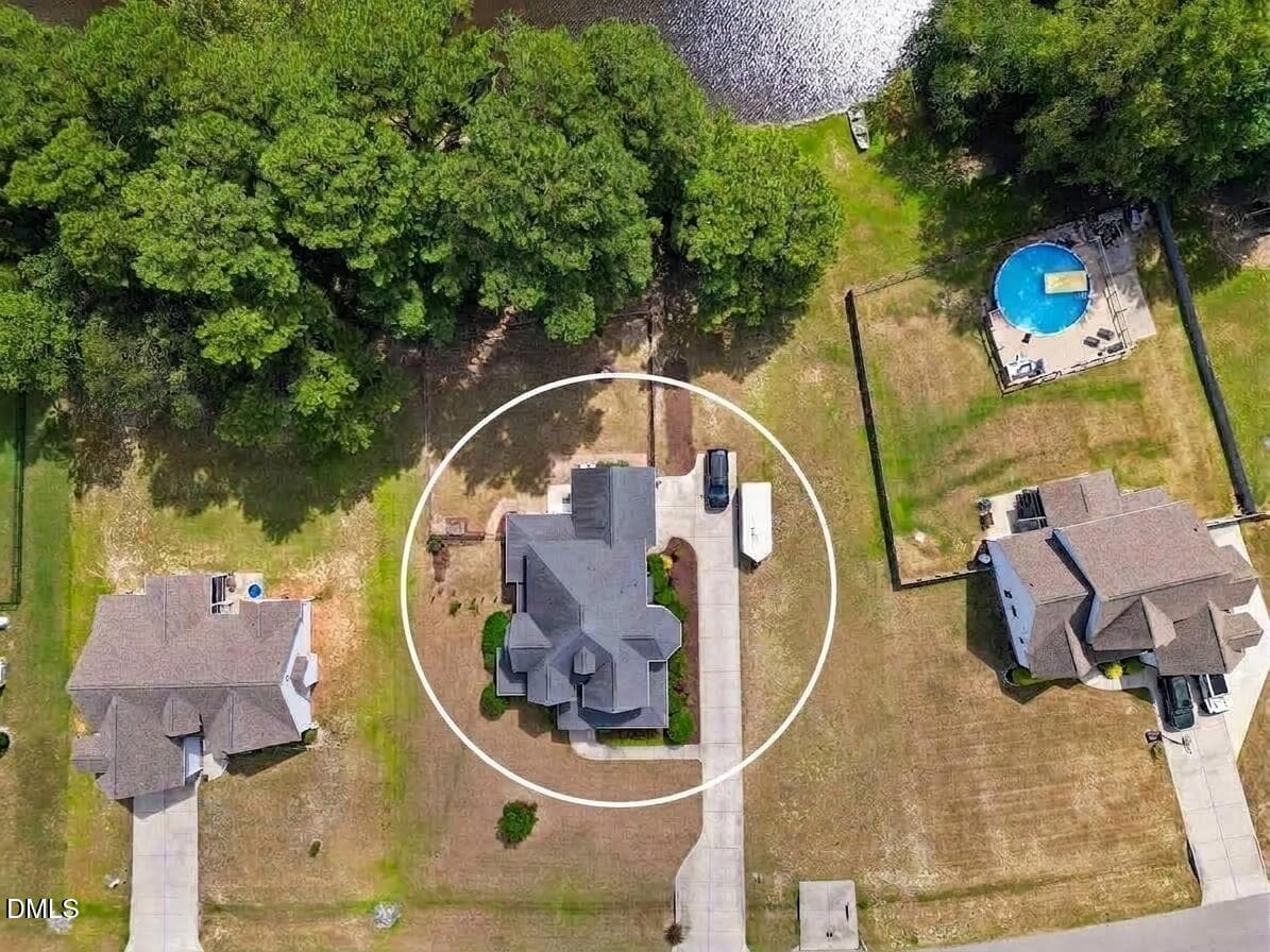 pic aerial 2 - 136 Kenneth Lane, Willow Springs, NC 27592