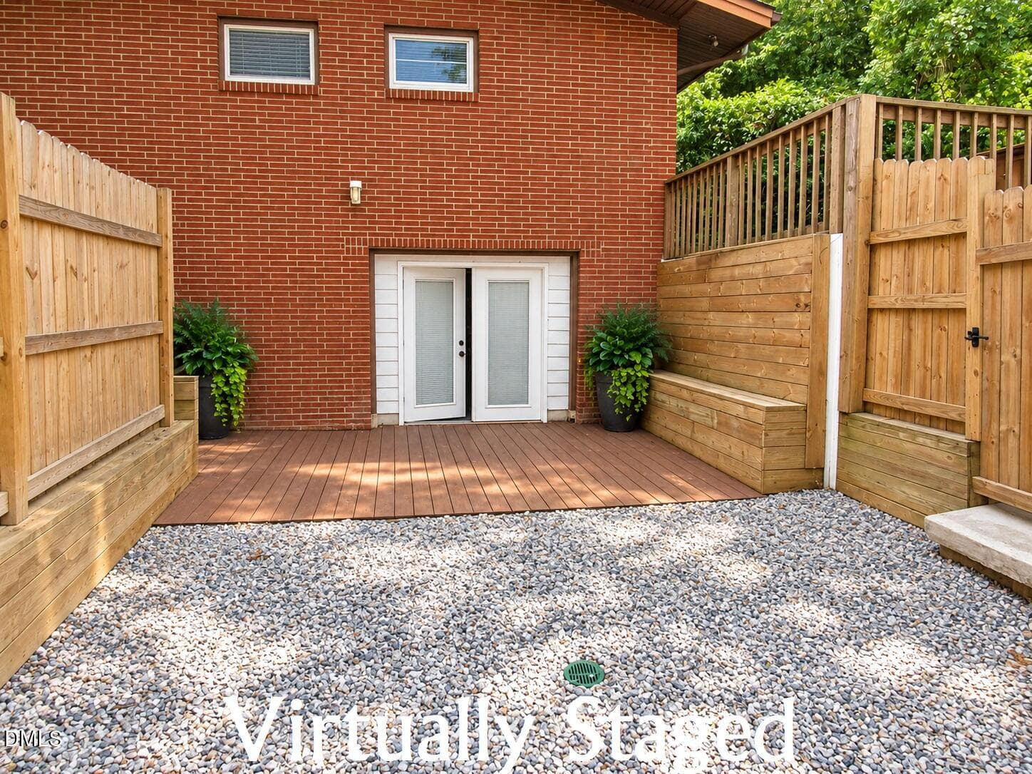 Basement patio - virtually staged - 415 N Cheatham Street, Franklinton, NC 27525, Franklinton
