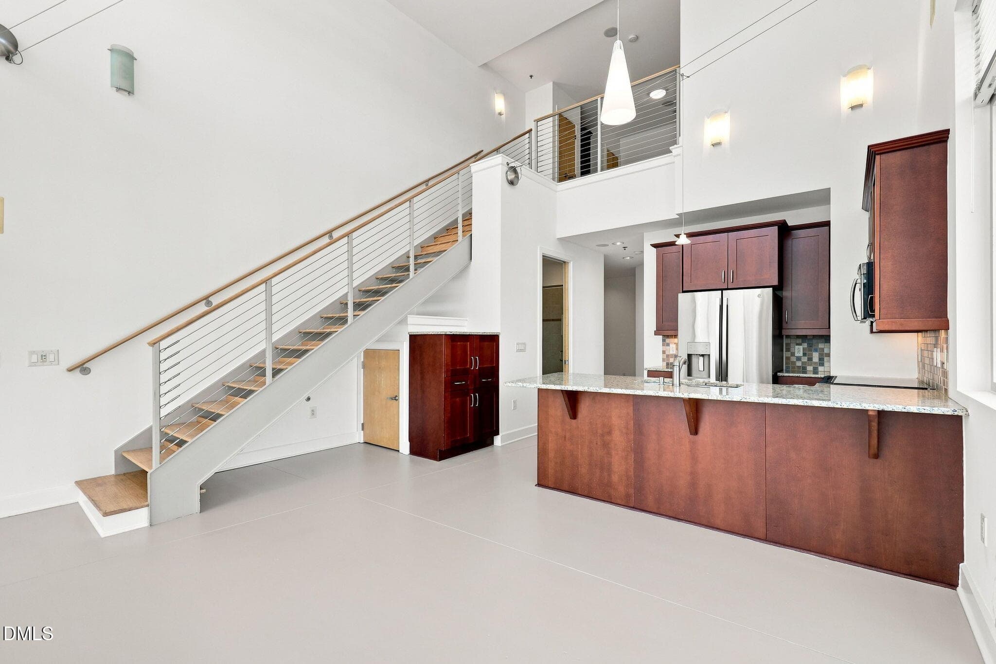 Kitchen and stairs - 2608 Erwin Road 402, Durham, NC 27705, Durham