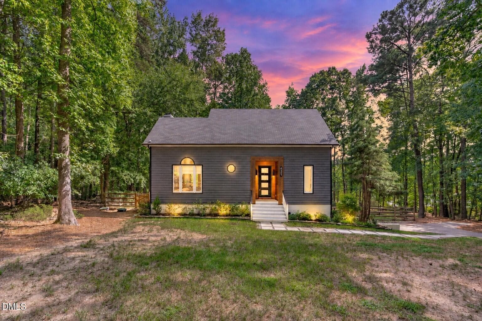 Front Exterior (Twilight) - 4521 Briarglen Lane, Holly Springs, NC 27540, Holly Springs